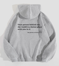 "Women's Plush Hoodie with Kangaroo Pocket and Print"