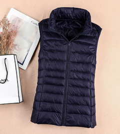 Stylish Women's Puffer Vest - Lightweight & Chic (One Piece)