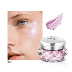 Face Highlighter Jelly Gel Mermaid Eyeshadow Glow Body Glitter
