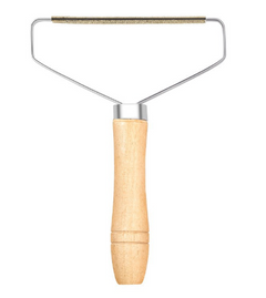 Portable Fabric Shaver with Wooden Handle (One Piece)