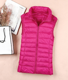 Stylish Women's Puffer Vest - Lightweight & Chic (One Piece)